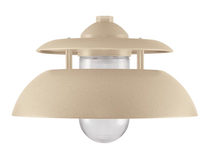 1 Lamp 100w Incandescent, Danielle Reflector, Elongated Prismatic Globe
